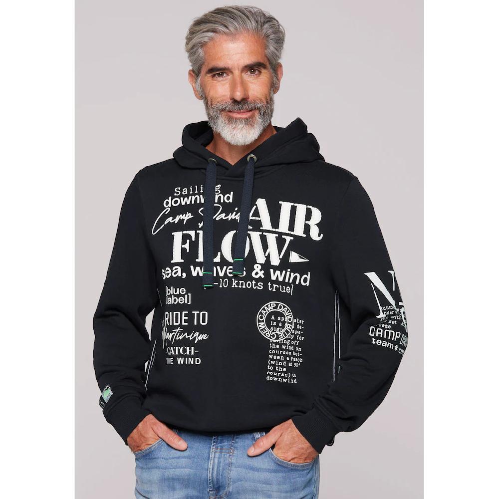 CAMP DAVID Hoodie mit Logo-Prints ▷ bestellen