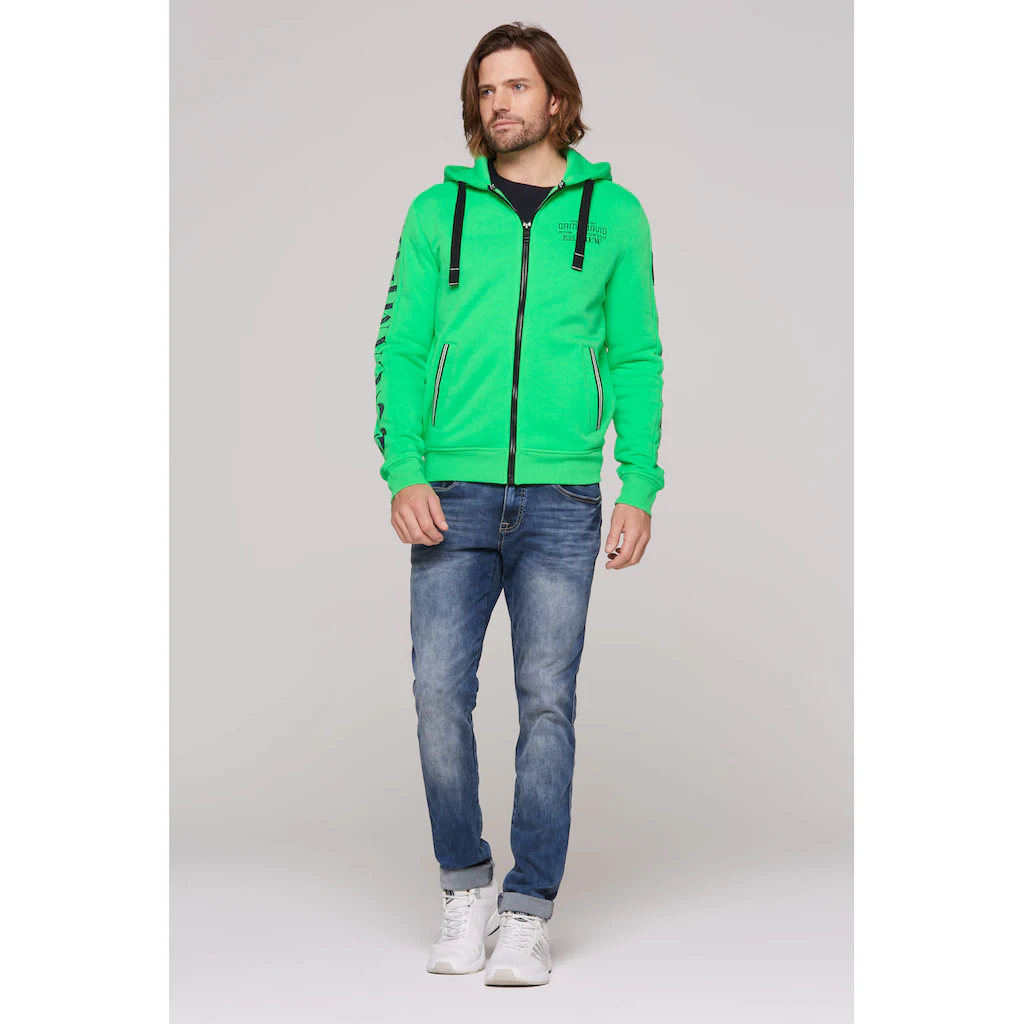 CAMP DAVID Kapuzensweatjacke Mit Baumwolle ▷ Bestellen