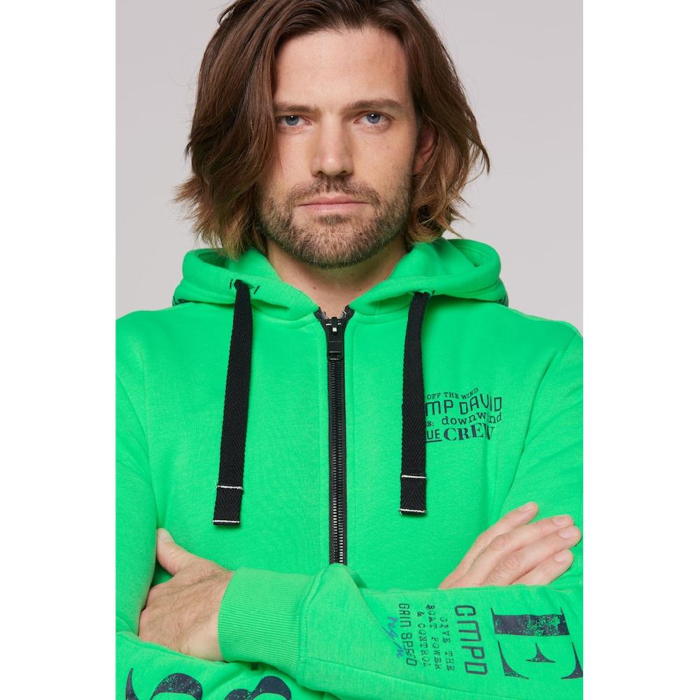 CAMP DAVID Kapuzensweatjacke Mit Baumwolle ▷ Bestellen
