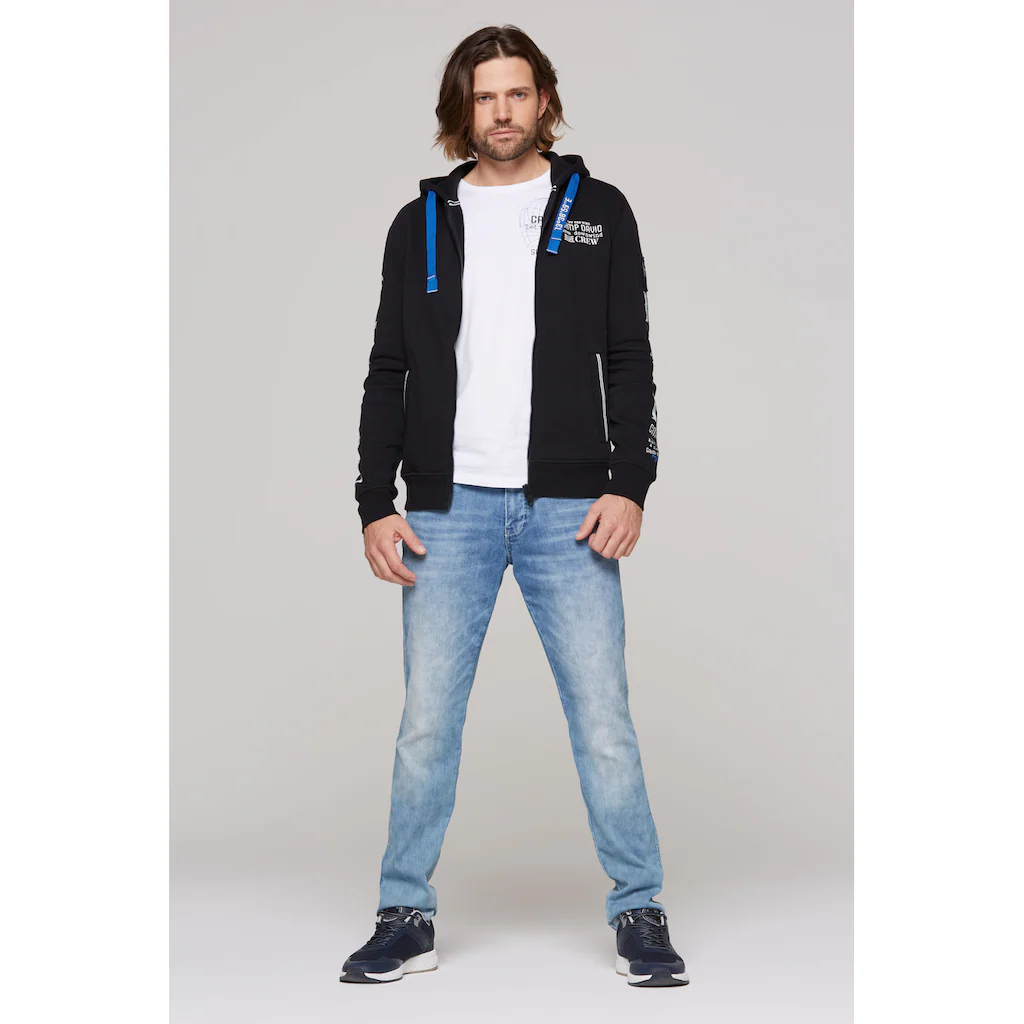 CAMP DAVID Kapuzensweatjacke Mit Baumwolle ▷ Bestellen