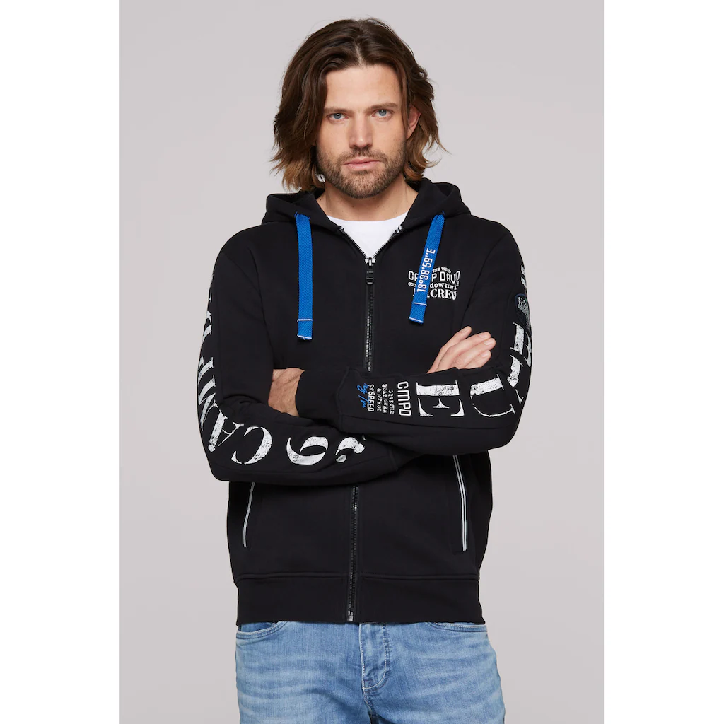 CAMP DAVID Kapuzensweatjacke mit Baumwolle ▷ bestellen