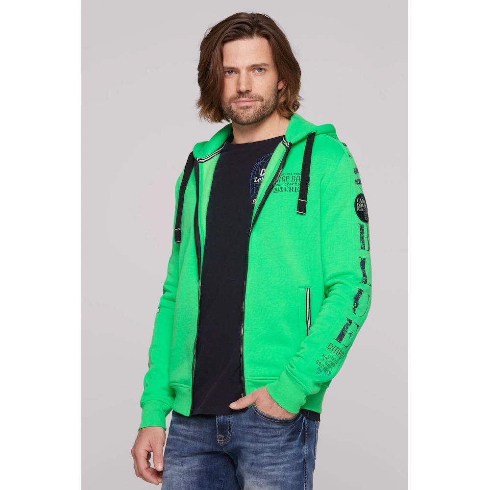 CAMP DAVID Kapuzensweatjacke mit Baumwolle ▷ bestellen
