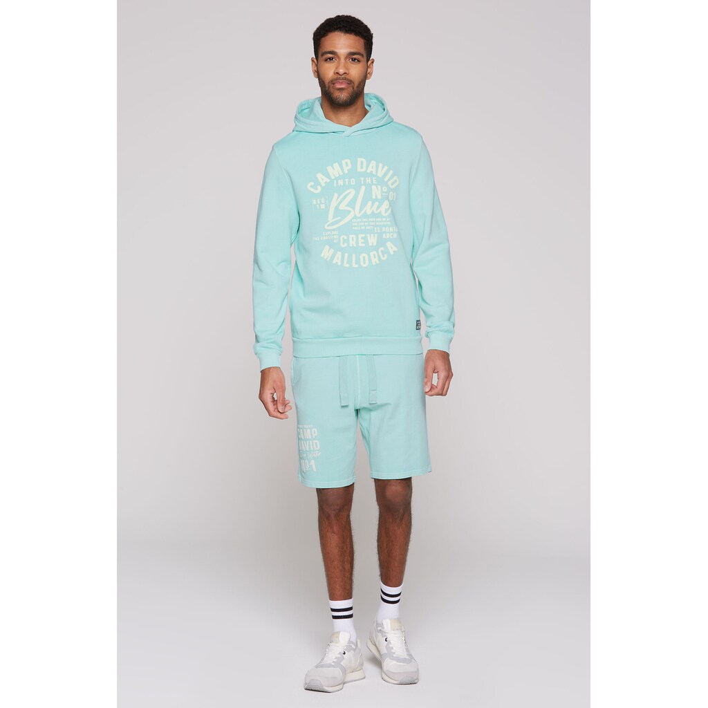 CAMP DAVID Kapuzensweatshirt Aus Baumwolle