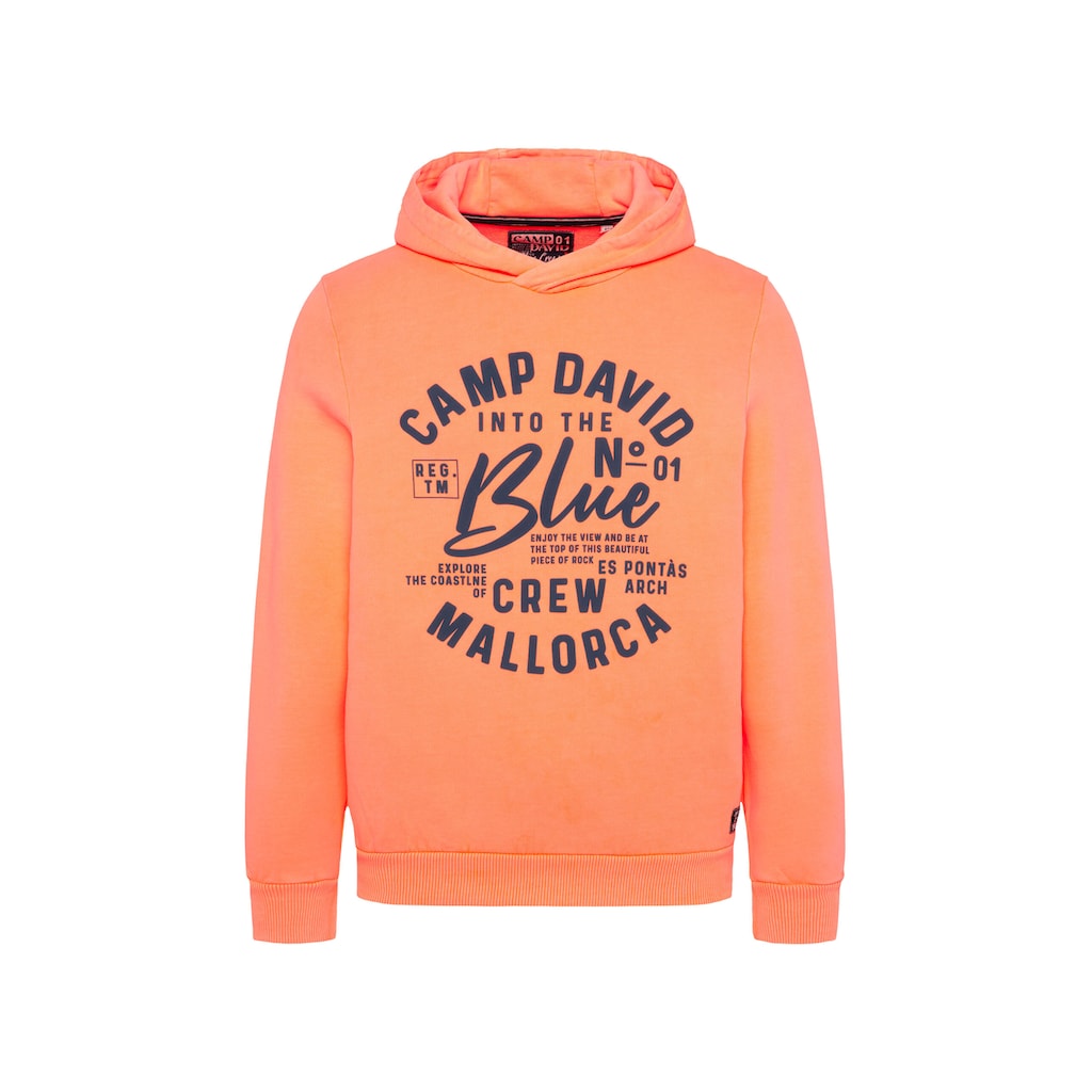 CAMP DAVID Kapuzensweatshirt Aus Baumwolle
