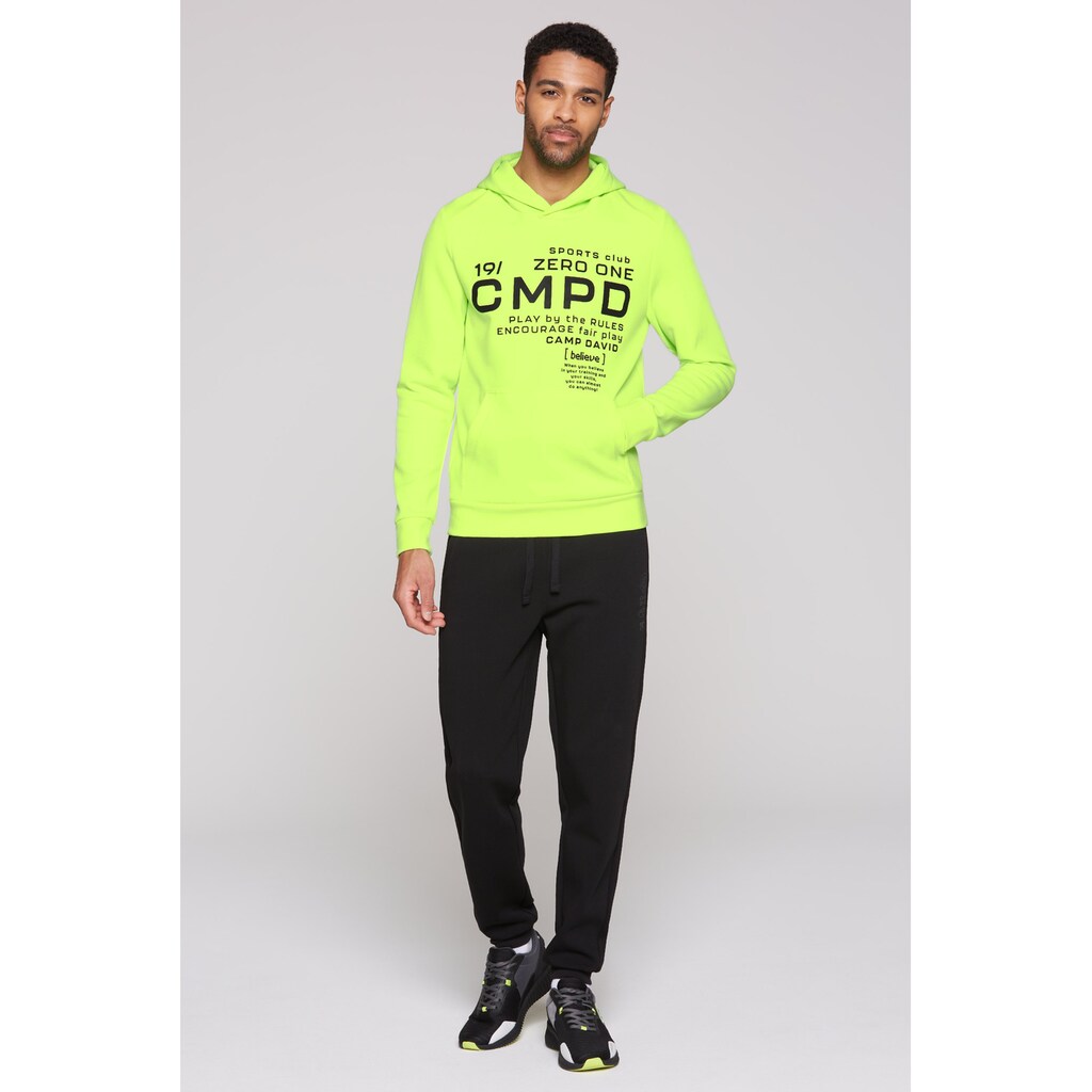 CAMP DAVID Kapuzensweatshirt Mit Kängurutasche ▷ Kaufen