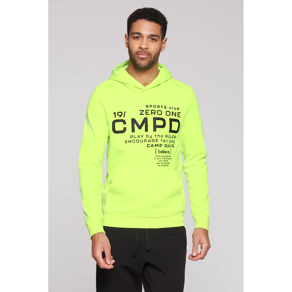 CAMP DAVID Kapuzensweatshirt mit Kängurutasche ▷ kaufen