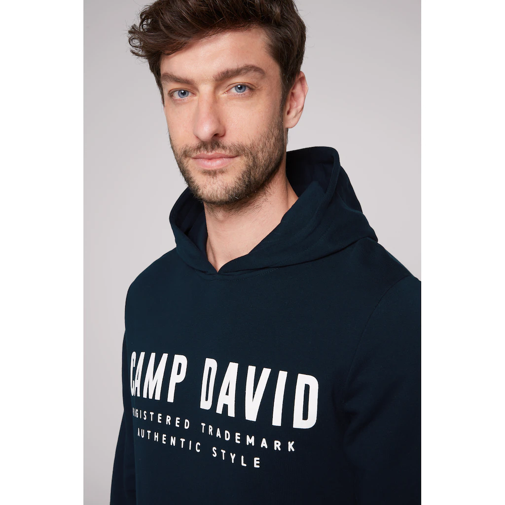 CAMP DAVID Kapuzensweatshirt Mit Logo-Print ▷ Für