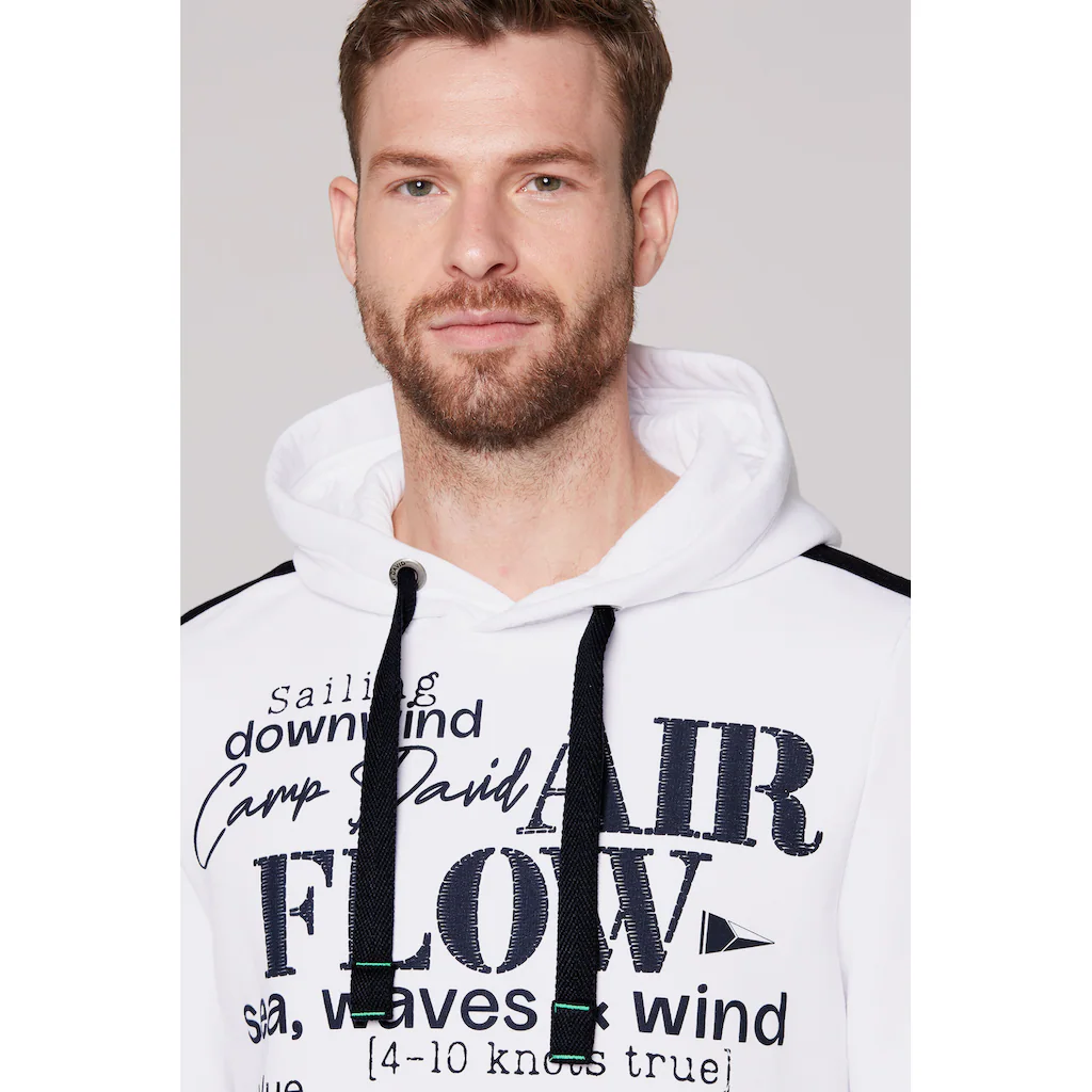 CAMP DAVID Kapuzensweatshirt Mit Rippbündchen ▷ Bestellen
