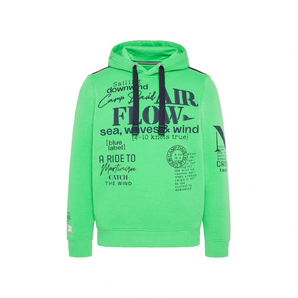 CAMP DAVID Kapuzensweatshirt Mit Rippbündchen ▷ Für