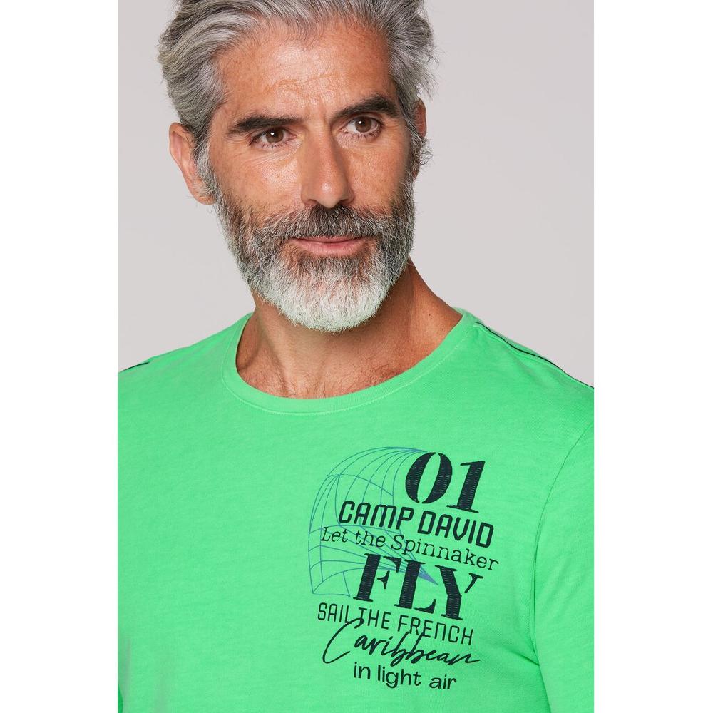 CAMP DAVID Langarmshirt Aus Baumwolle ▷ Für