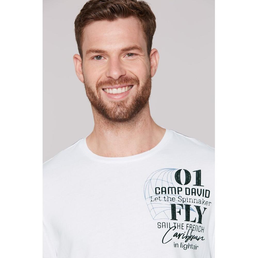 CAMP DAVID Langarmshirt Aus Baumwolle ▷ Für