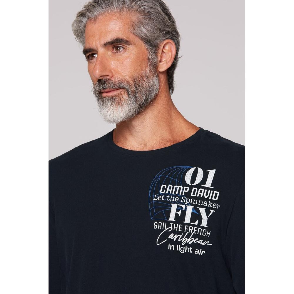 CAMP DAVID Langarmshirt Aus Baumwolle ▷ Kaufen