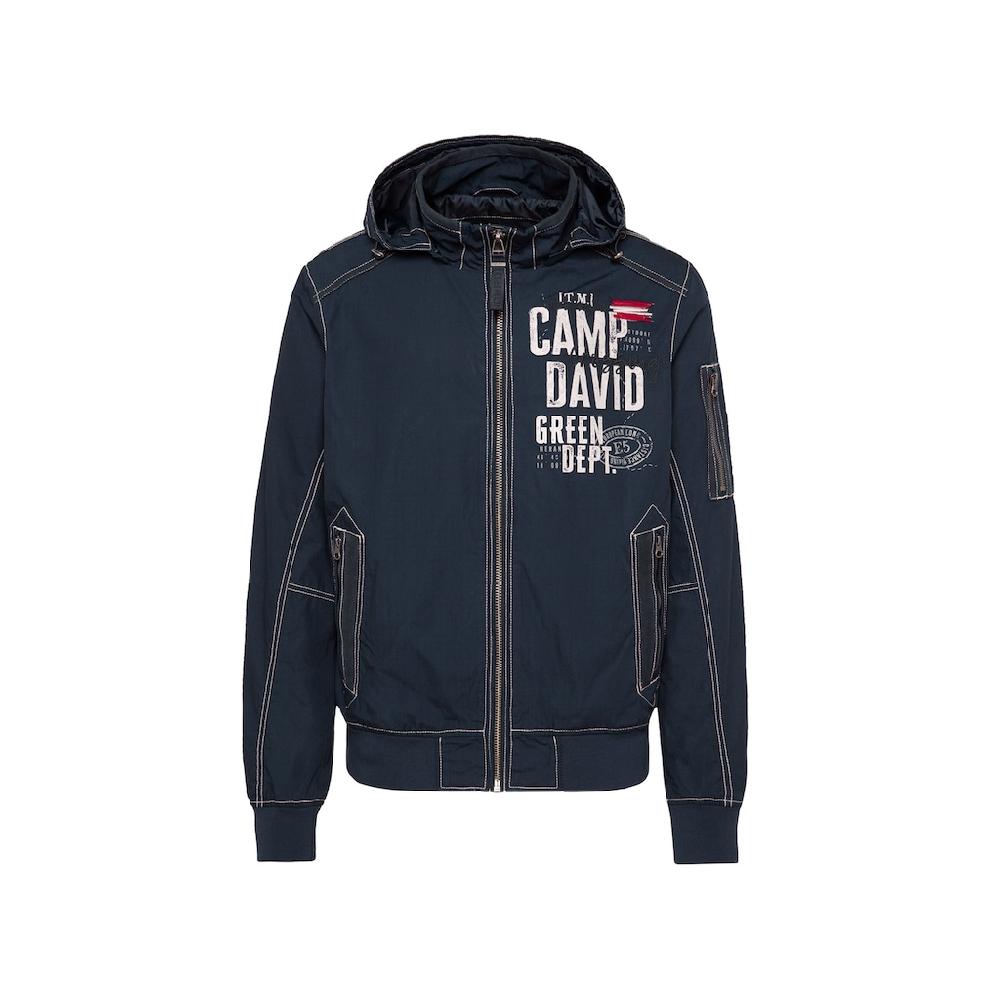 CAMP DAVID Outdoorjacke Mit Kapuze Mit Ärmeltasche ▷ Für