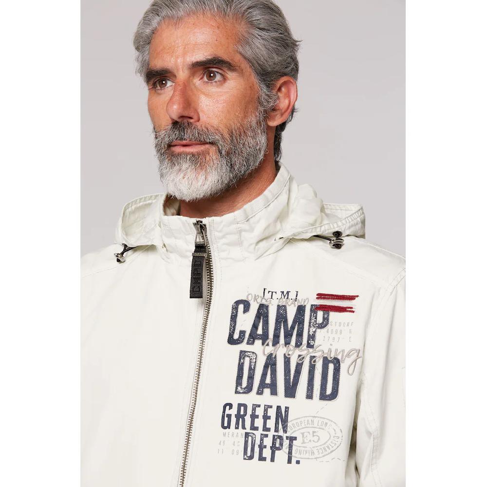 CAMP DAVID Outdoorjacke Mit Kapuze Mit Ärmeltasche ▷ Für