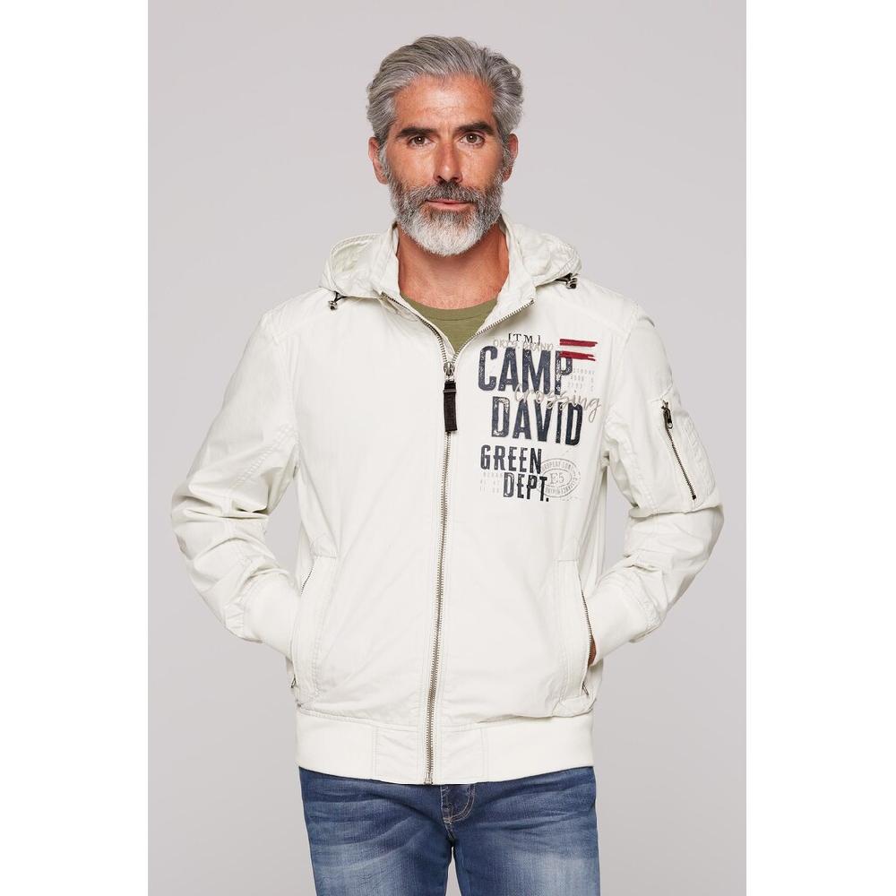 CAMP DAVID Outdoorjacke mit Kapuze mit Ärmeltasche ▷ für