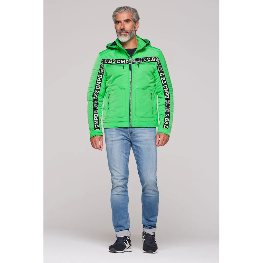 CAMP DAVID Outdoorjacke Mit Kapuze Mit Brusttaschen ▷ Für