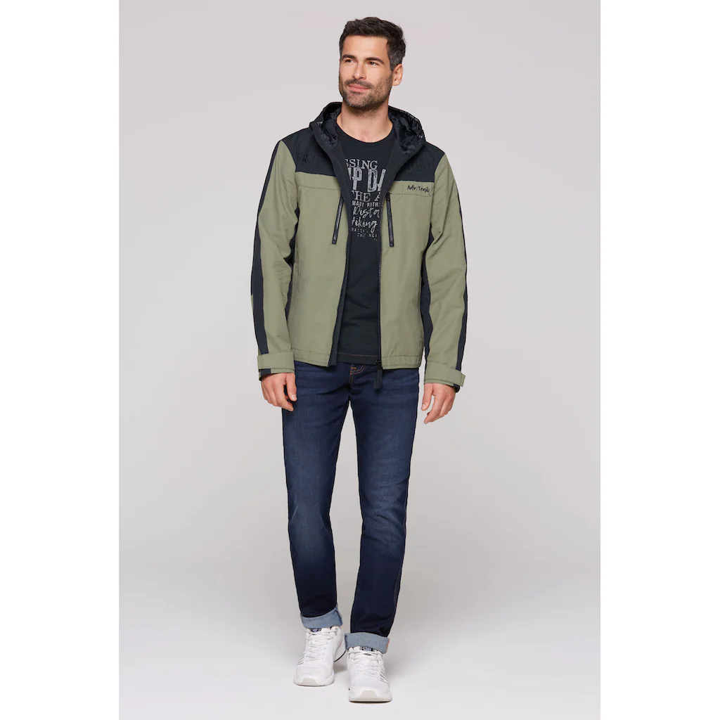 CAMP DAVID Outdoorjacke Mit Kapuze Mit Brusttaschen ▷ Bestellen