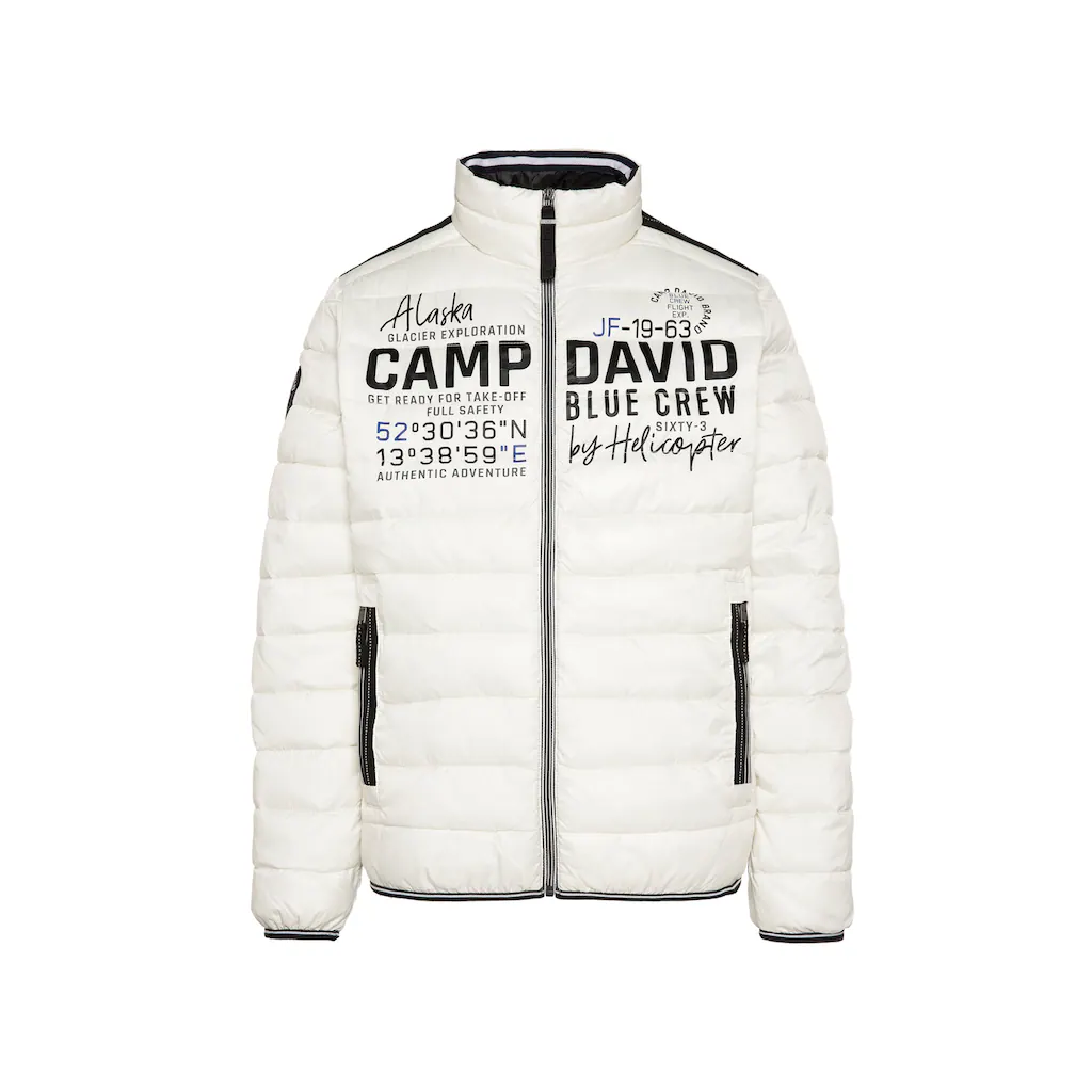 CAMP DAVID Outdoorjacke Ohne Kapuze Mit Elastischem Saumabschluss ▷ Kaufen