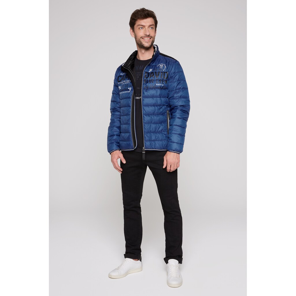 CAMP DAVID Outdoorjacke Ohne Kapuze Mit Elastischem Saumabschluss ▷ Bestellen