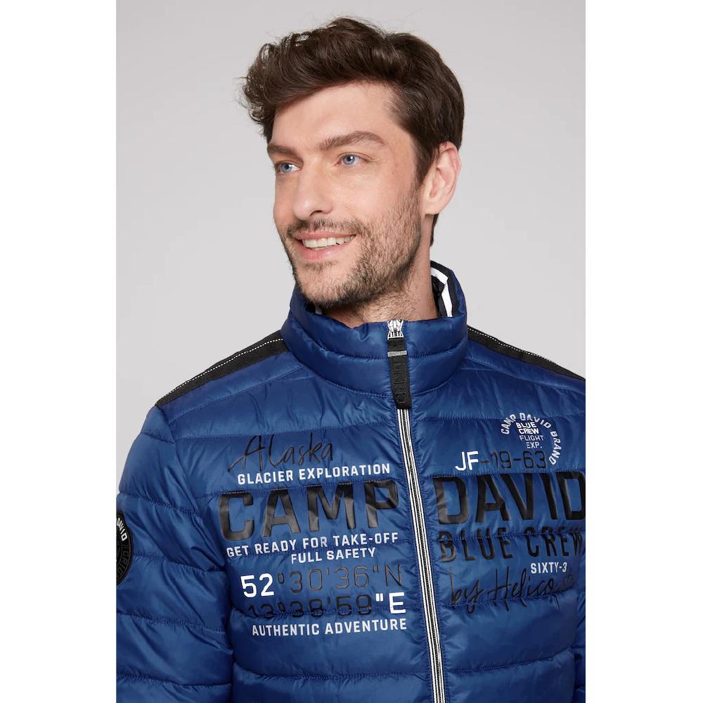 CAMP DAVID Outdoorjacke Ohne Kapuze Mit Elastischem Saumabschluss ▷ Bestellen