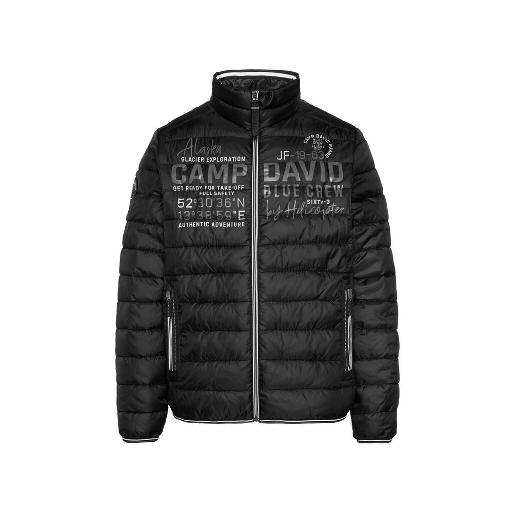 CAMP DAVID Outdoorjacke Ohne Kapuze Mit Elastischem Saumabschluss ▷ Für
