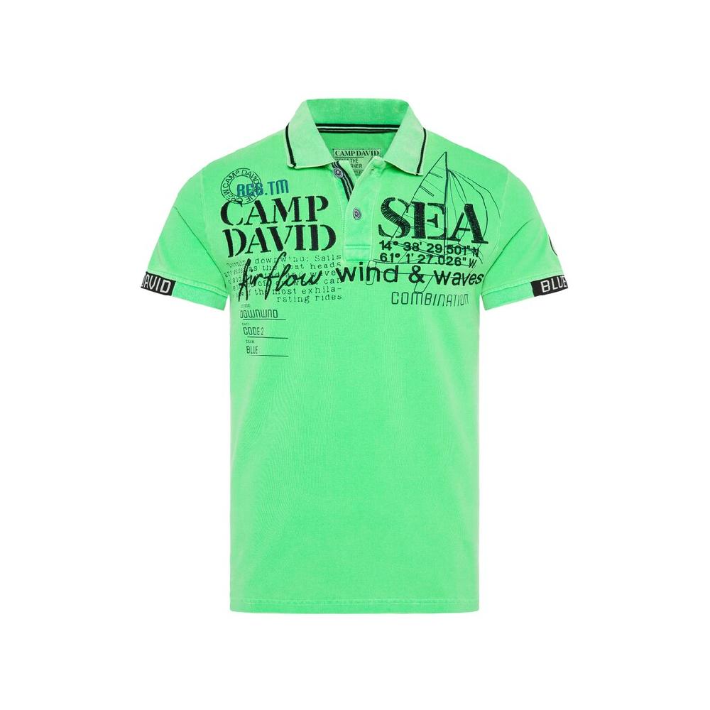 CAMP DAVID Poloshirt Aus Baumwolle ▷ Bestellen