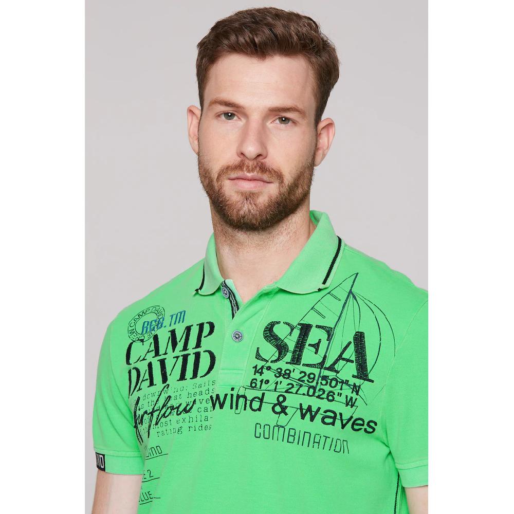 CAMP DAVID Poloshirt Aus Baumwolle ▷ Bestellen