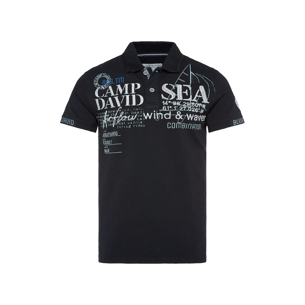 CAMP DAVID Poloshirt Aus Baumwolle ▷ Kaufen