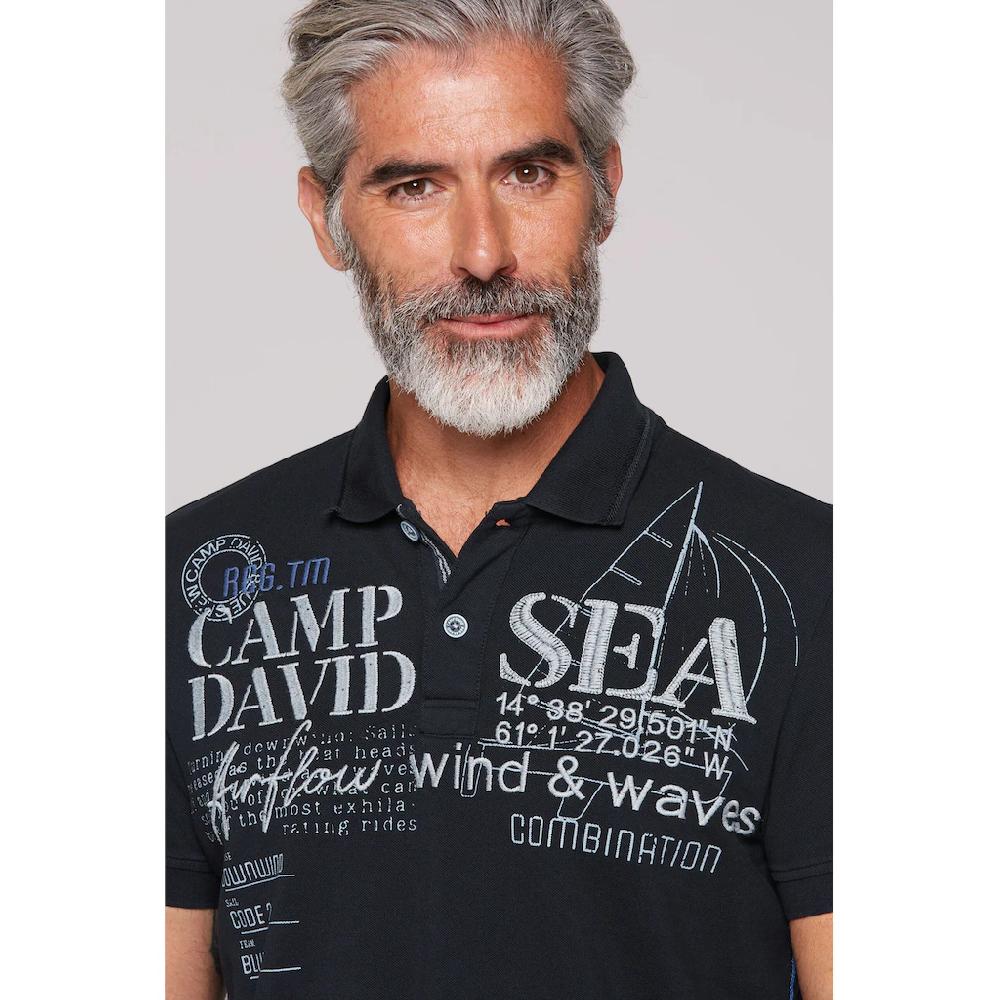 CAMP DAVID Poloshirt Aus Baumwolle ▷ Kaufen