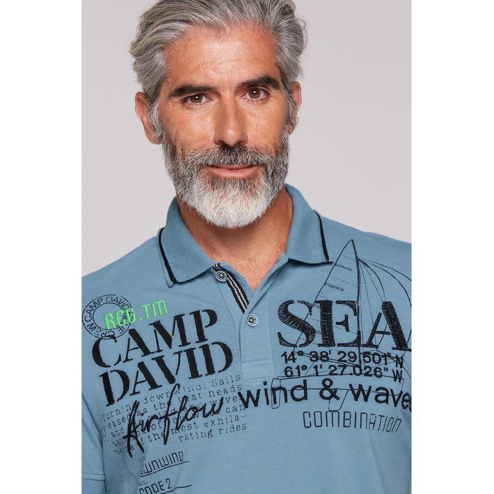 CAMP DAVID Poloshirt Aus Baumwolle ▷ Kaufen