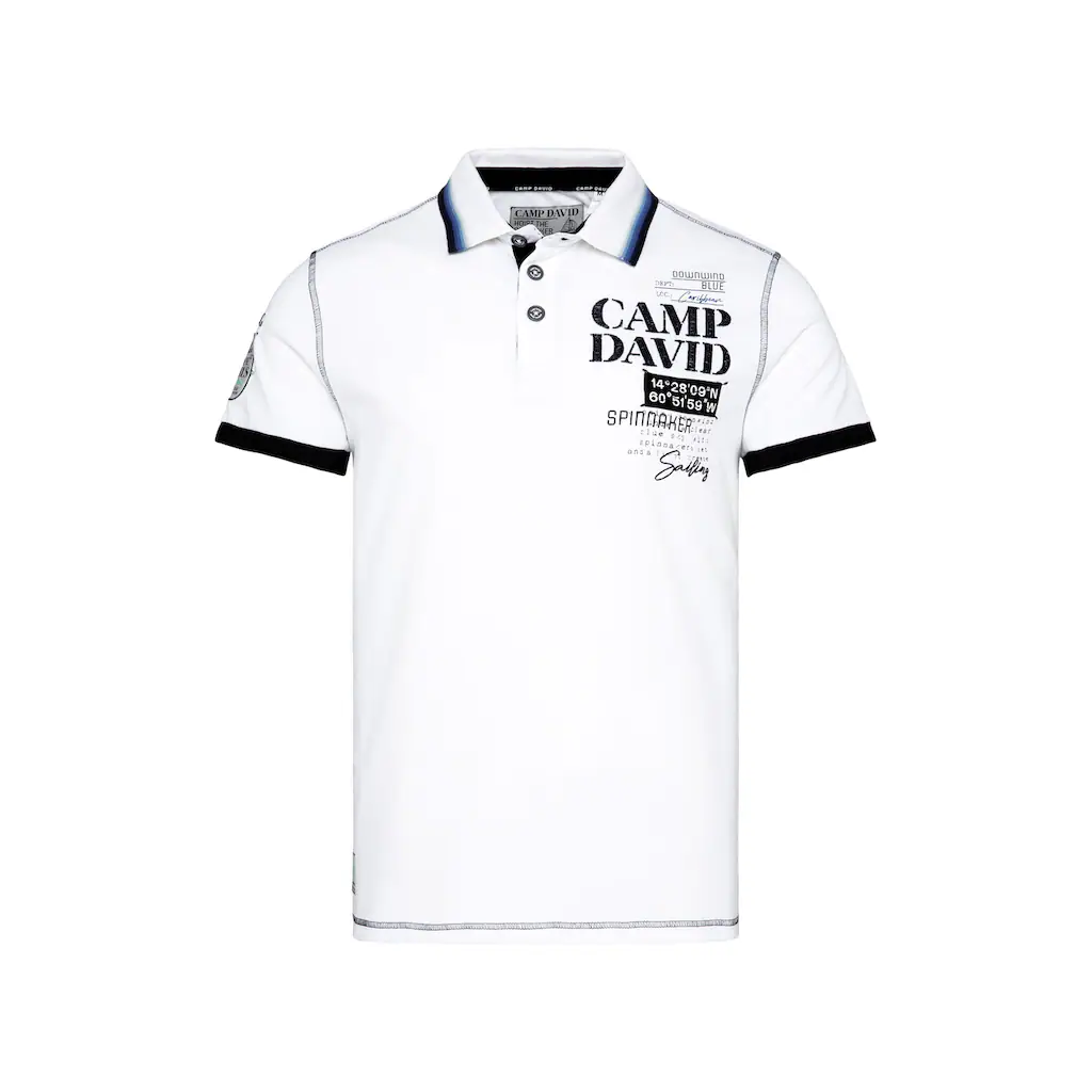 CAMP DAVID Poloshirt Aus Baumwolle ▷ Kaufen