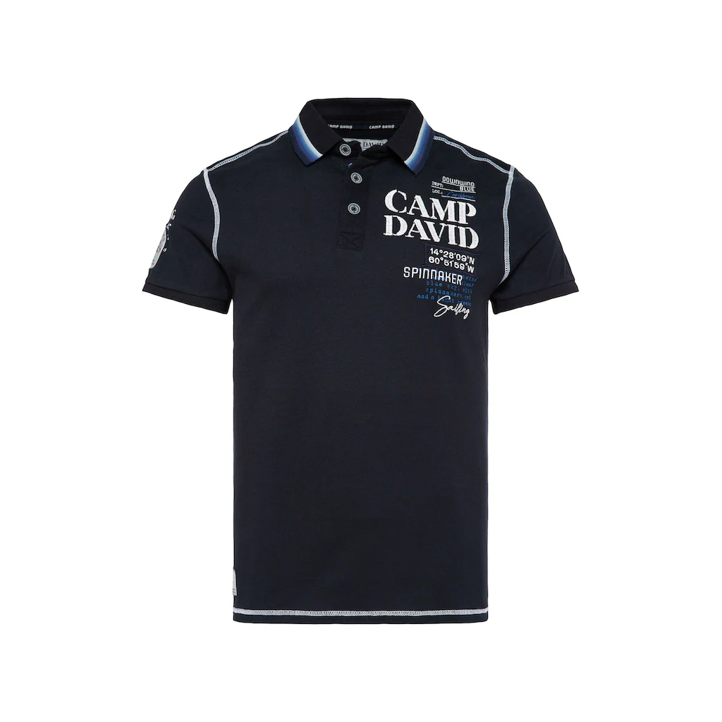 CAMP DAVID Poloshirt Aus Baumwolle ▷ Kaufen