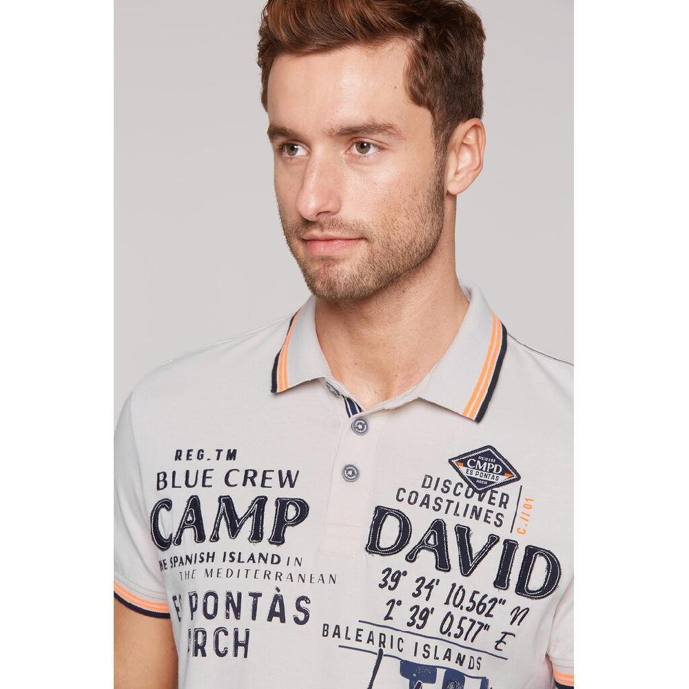 CAMP DAVID Poloshirt Aus Baumwolle