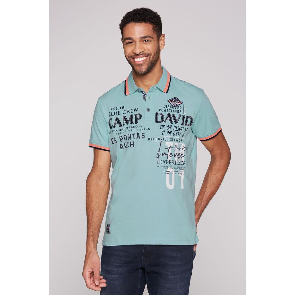 CAMP DAVID Poloshirt aus Baumwolle