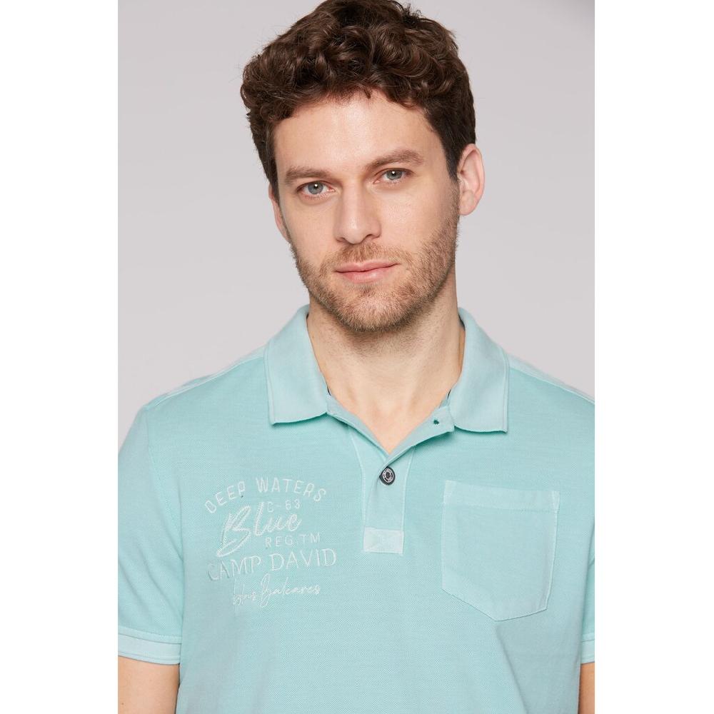 CAMP DAVID Poloshirt Mit Brusttasche