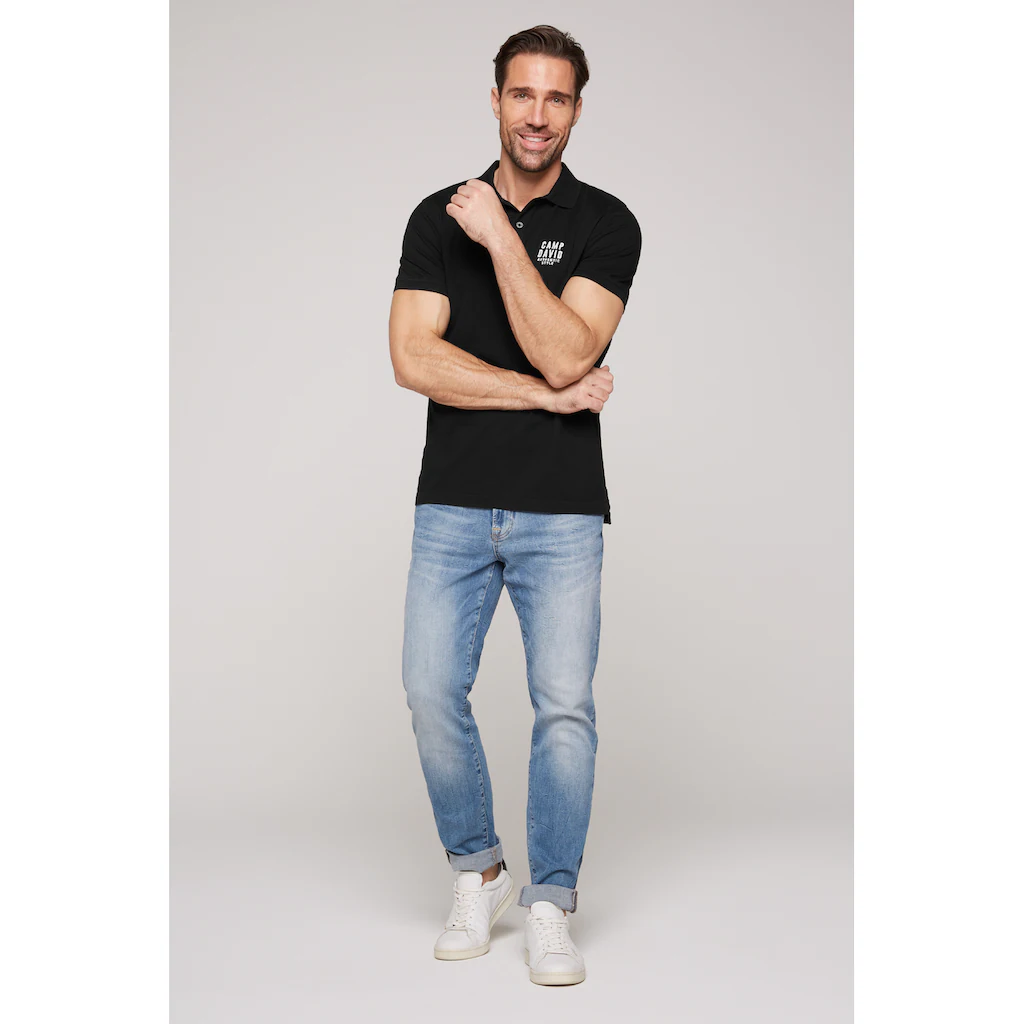 CAMP DAVID Poloshirt Mit Elasthan-Anteil ▷ Bestellen