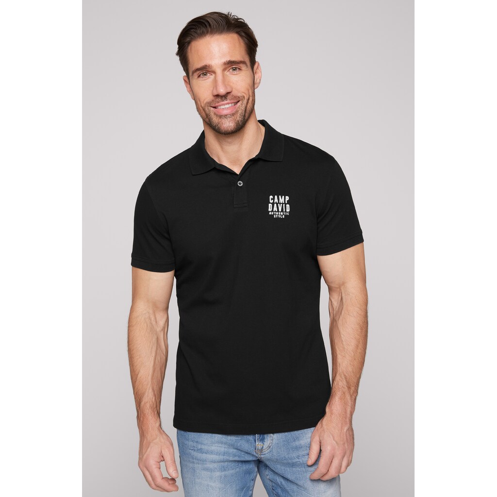 CAMP DAVID Poloshirt mit Elasthan-Anteil ▷ bestellen