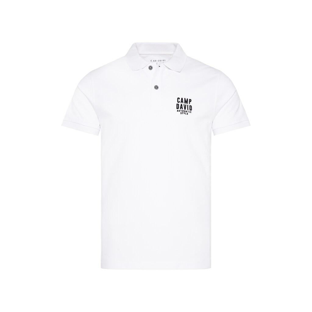 CAMP DAVID Poloshirt Mit Elasthan-Anteil ▷ Kaufen