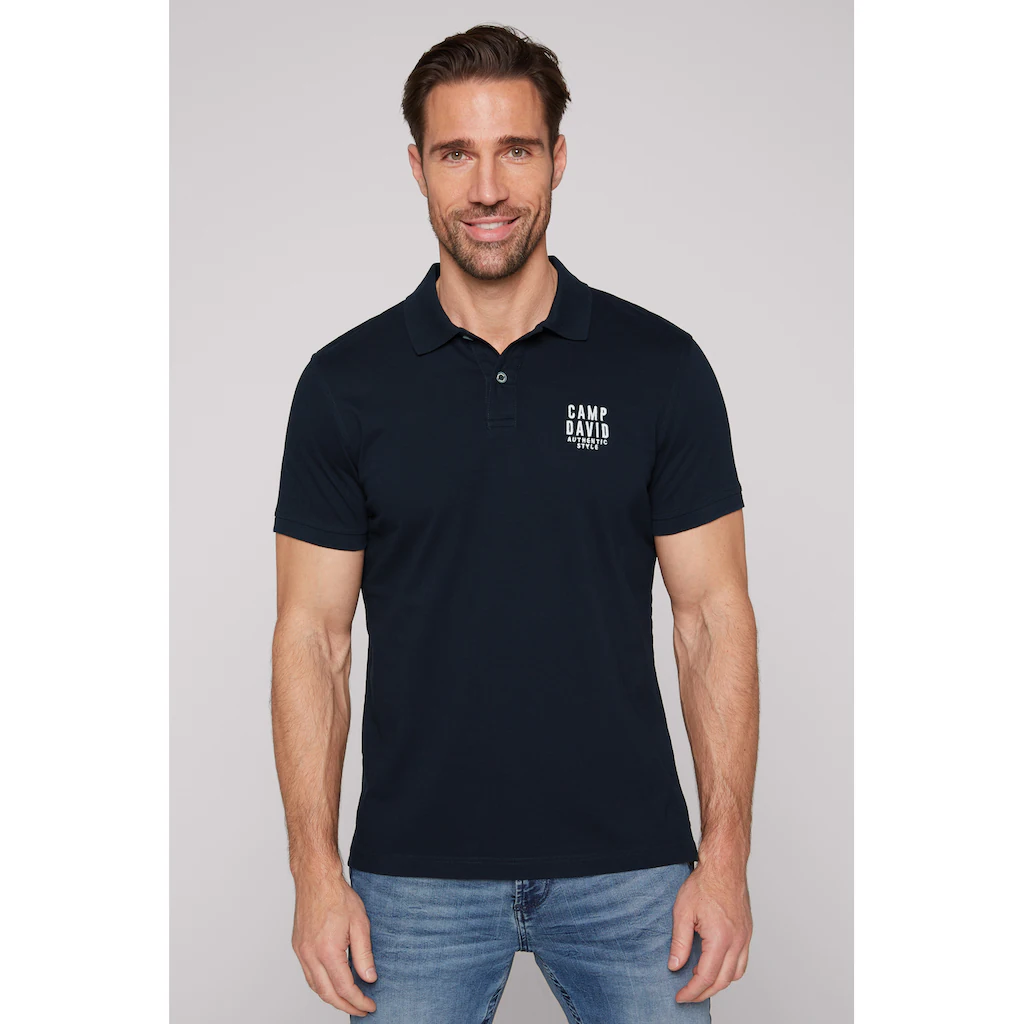 CAMP DAVID Poloshirt mit Elasthan-Anteil ▷ kaufen