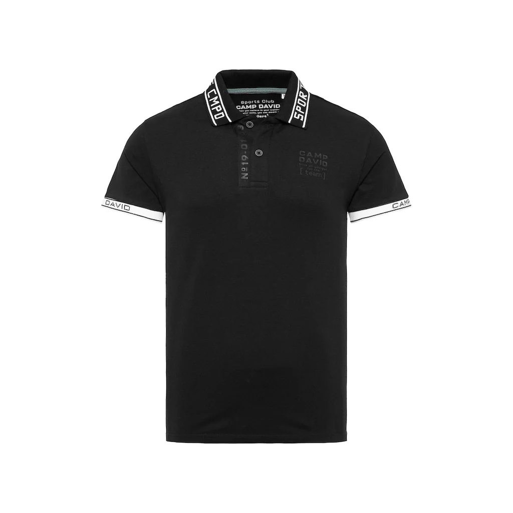 CAMP DAVID Poloshirt Mit Seitenschlitze ▷ Bestellen