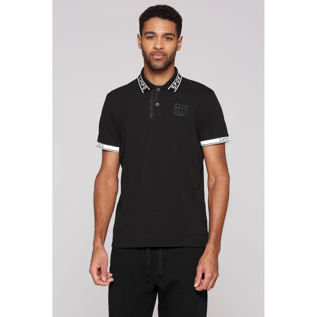 CAMP DAVID Poloshirt mit Seitenschlitze ▷ bestellen