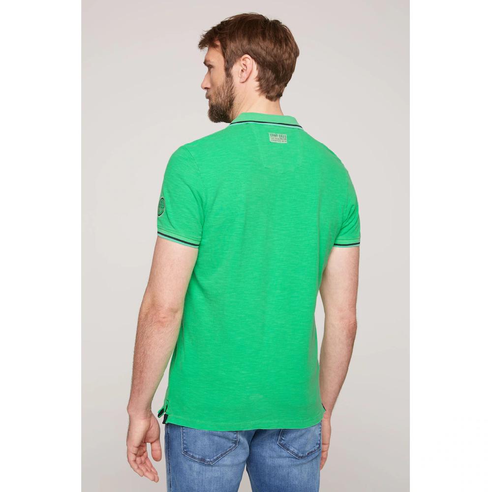 CAMP DAVID Poloshirt Mit Stylischem Seitenschlitz ▷ Bestellen