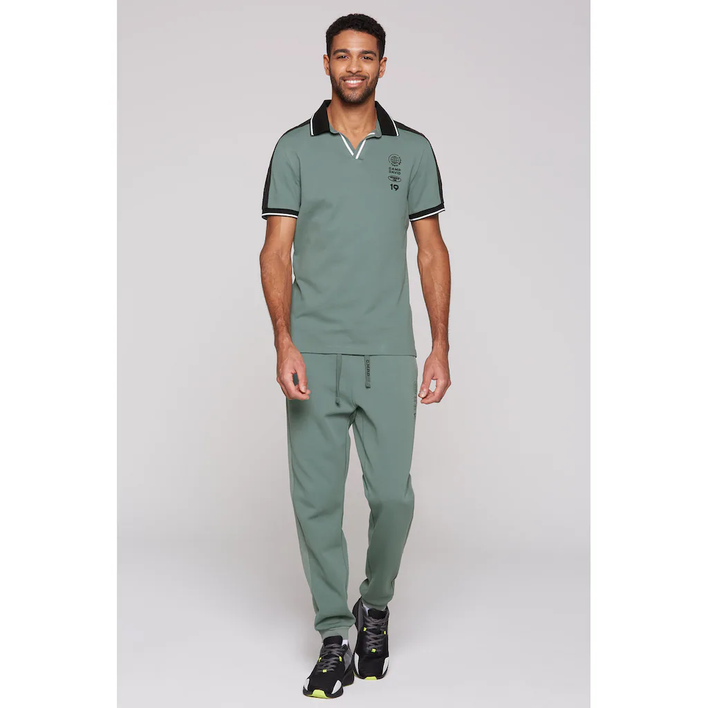 CAMP DAVID Poloshirt Mit V-Ausschnitt ▷ Bestellen