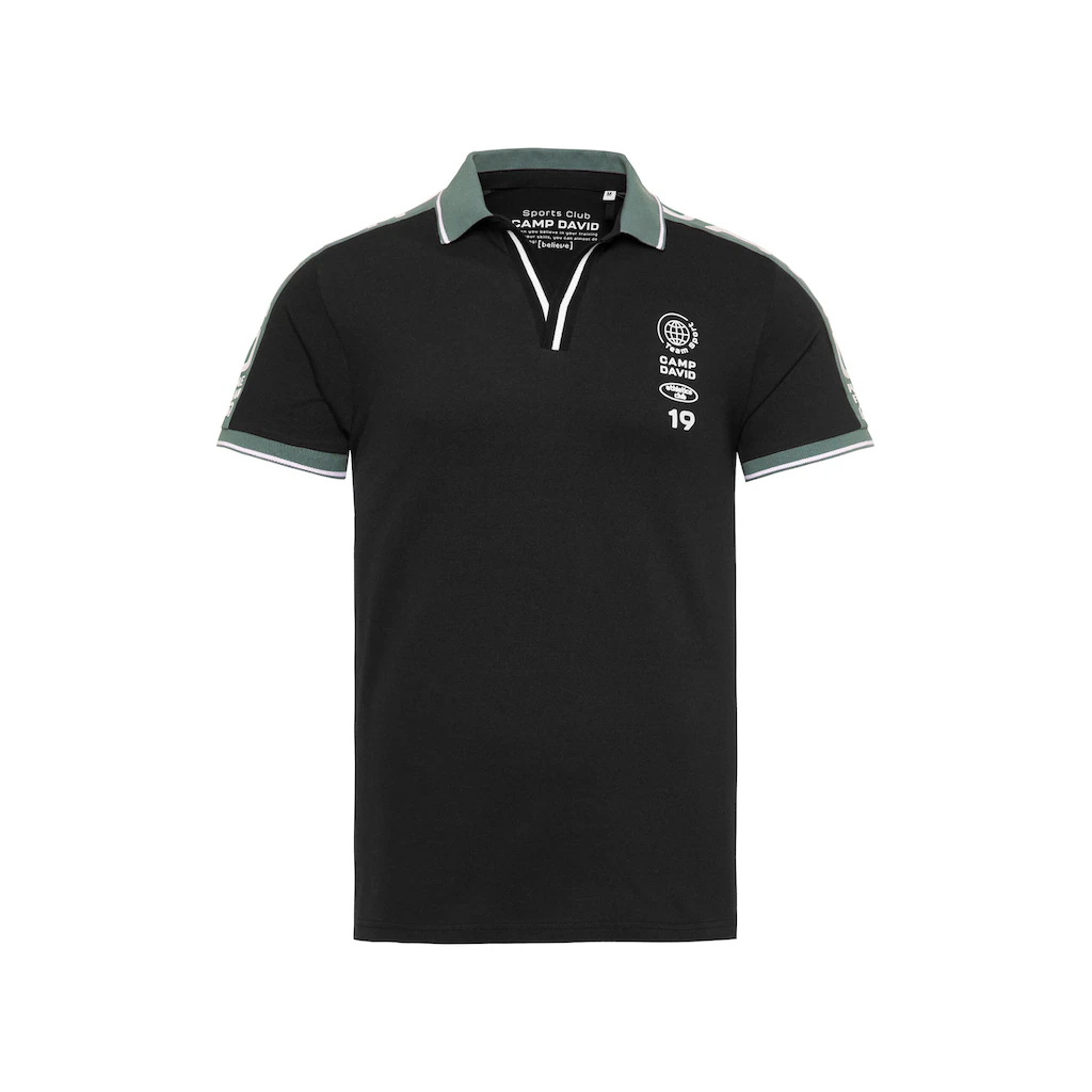 CAMP DAVID Poloshirt Mit V-Ausschnitt ▷ Bestellen
