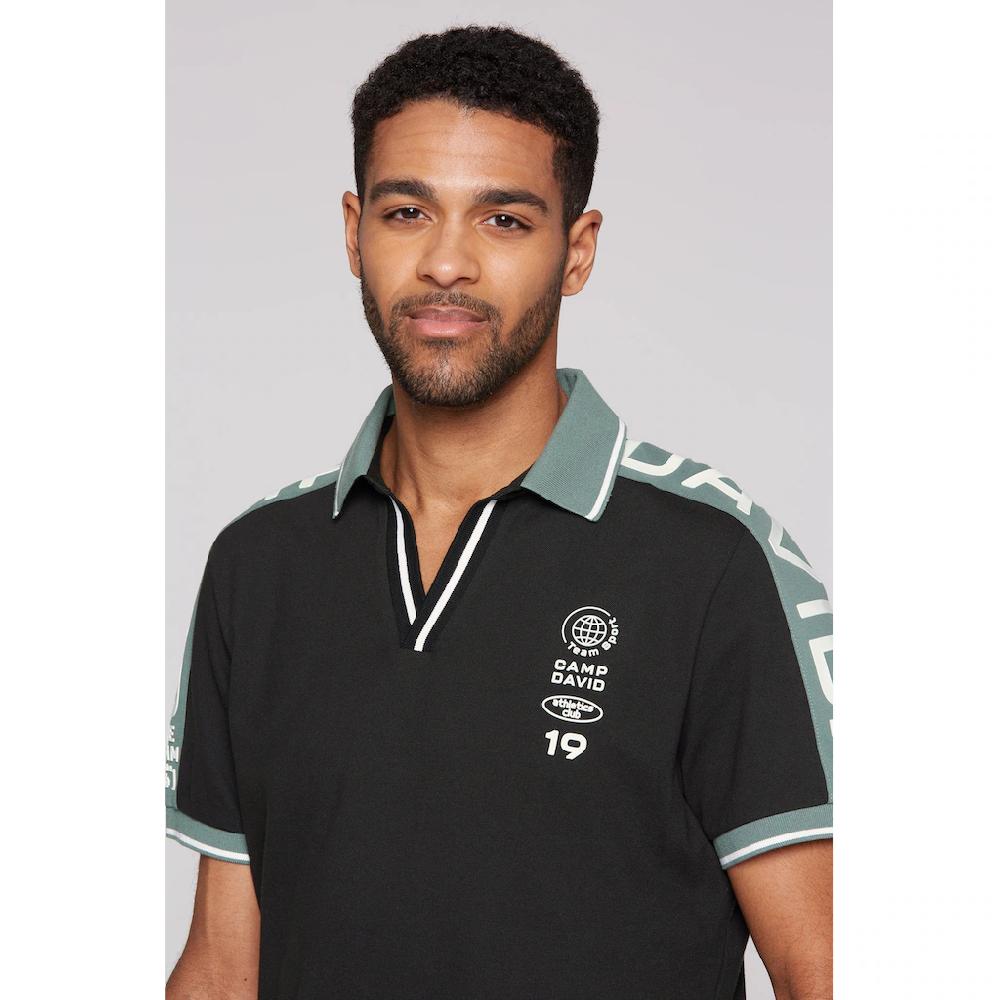 CAMP DAVID Poloshirt Mit V-Ausschnitt ▷ Bestellen