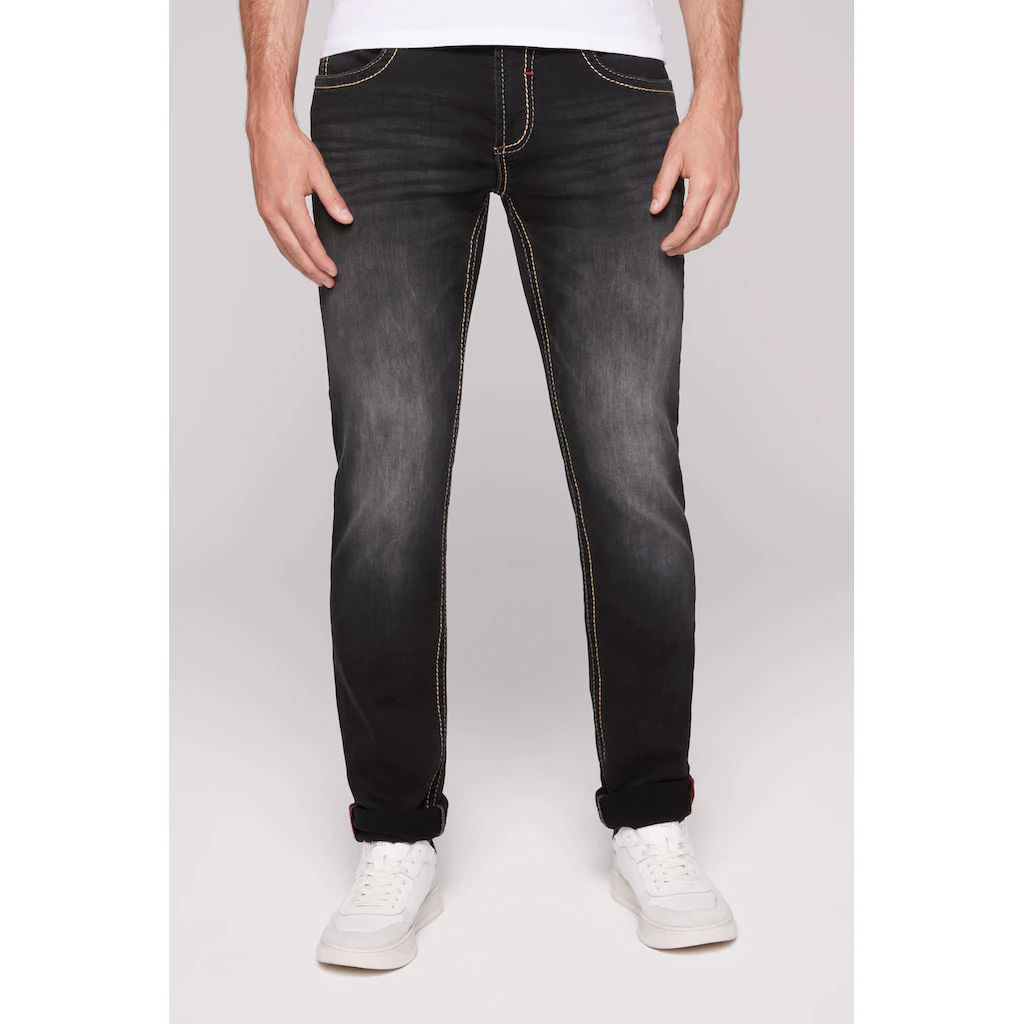 CAMP DAVID Regular-fit-Jeans mit Bleaching-Effekten ▷ kaufen
