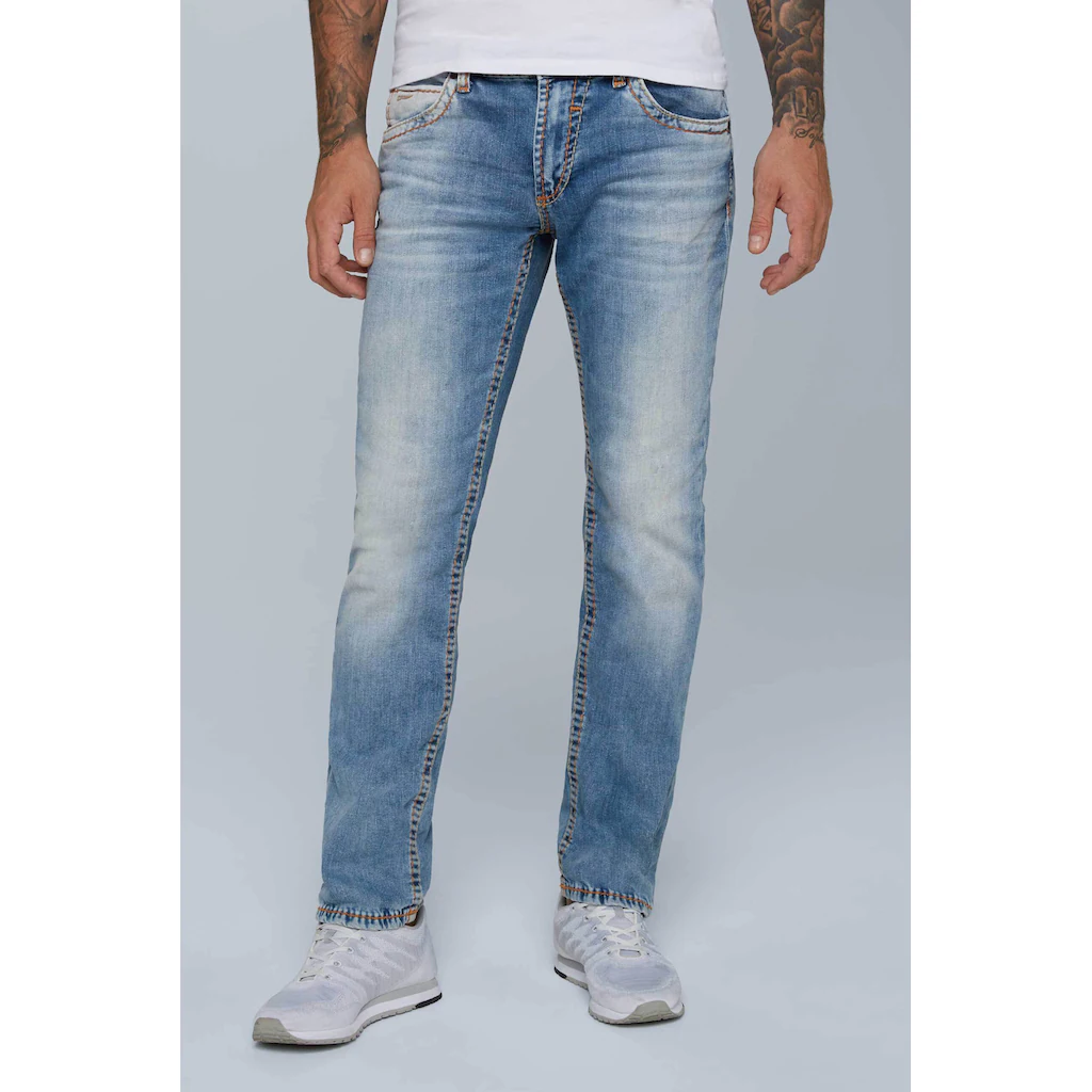 CAMP DAVID Regular-fit-Jeans mit breiten Nähten ▷ kaufen