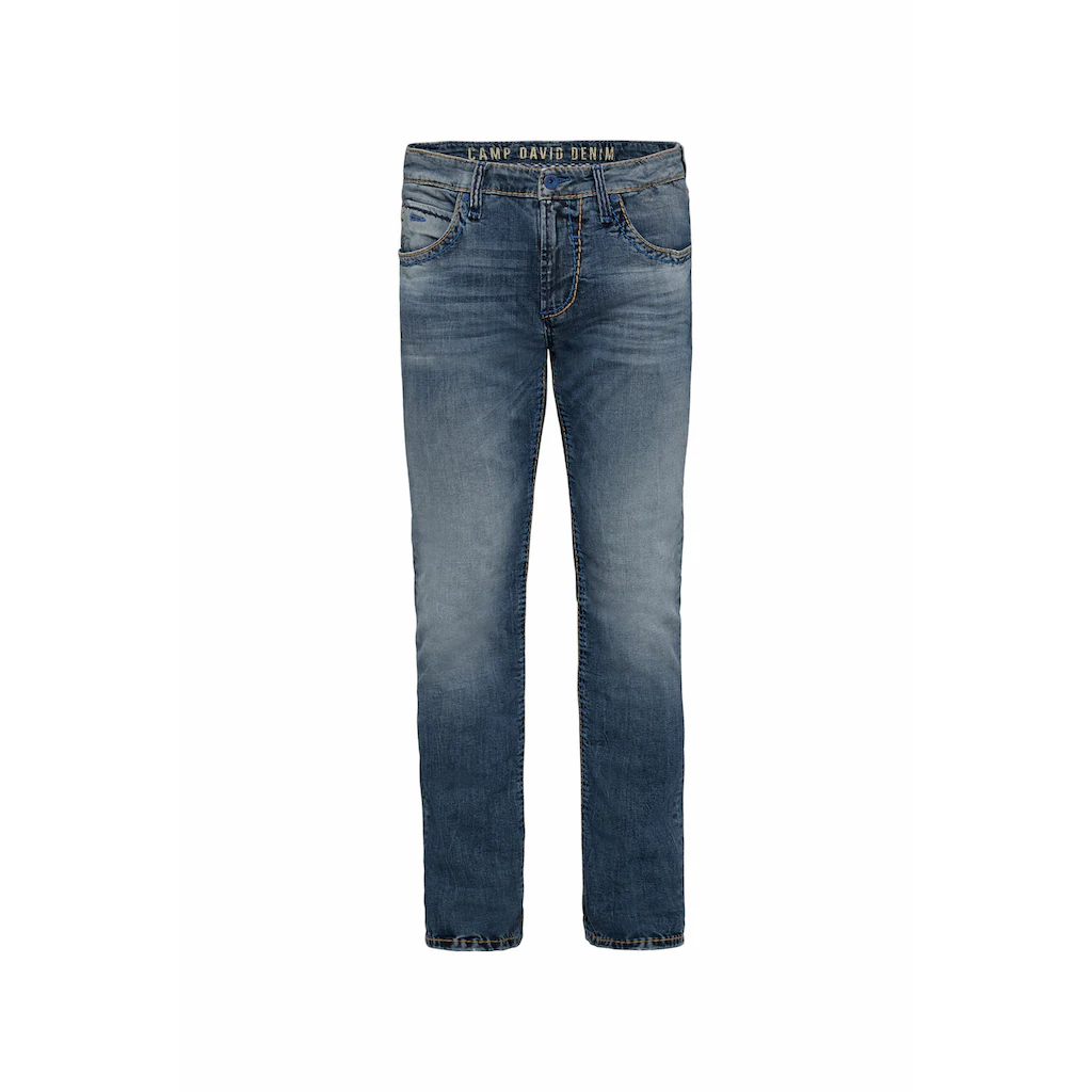 CAMP DAVID Regular-fit-Jeans »NI:CO« Münztasche Mit Ziernaht ▷ Für
