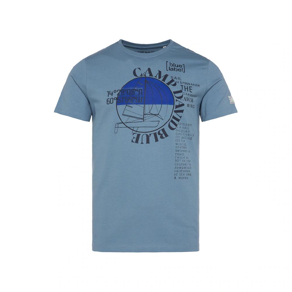 CAMP DAVID Rundhalsshirt Aus Baumwolle