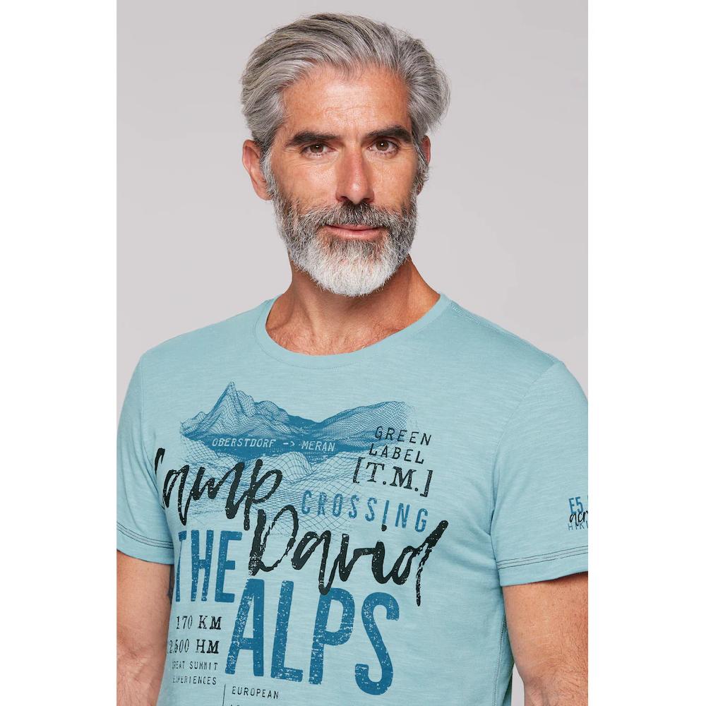 CAMP DAVID Rundhalsshirt Aus Baumwolle ▷ Bestellen